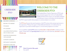 Tablet Screenshot of creeksidepto.com