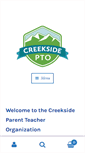 Mobile Screenshot of creeksidepto.org